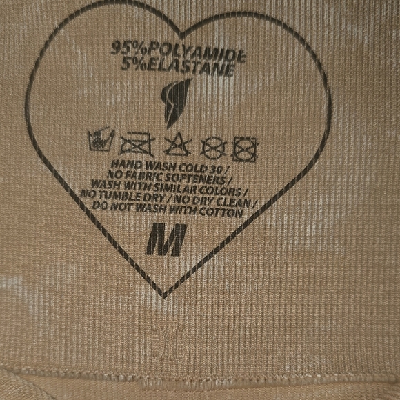 Tan Ribbed Workout - Picture 9 of 11